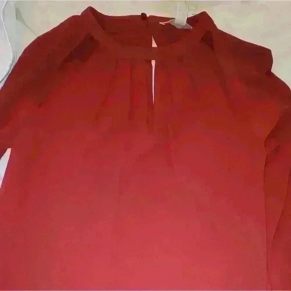 - NWT MICHAEL KORS CINNIBAR BLOUSE